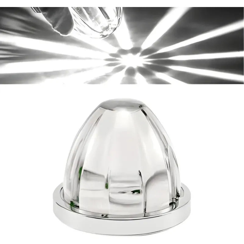 Foco Luz Led Watermelon Estrella Destella Americano 12/24v Cables Negro/rojo/amarillo Blanco 25375 Blanco