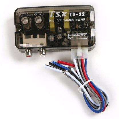 Conversor Impedancia Rca Radio Auto Amplificador Td22 Subwoo