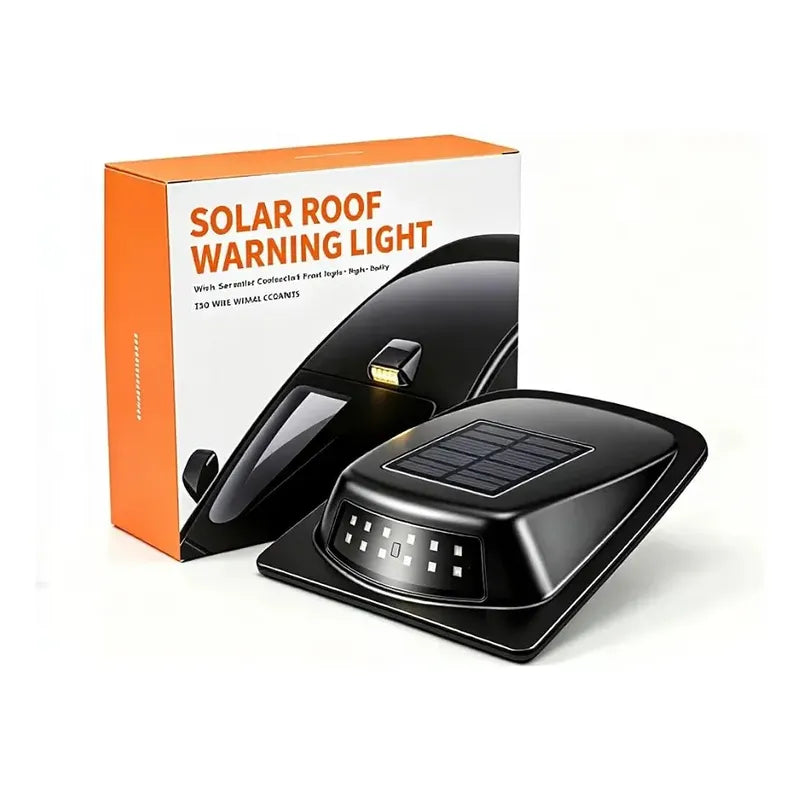 Luz Led Solar Rgb +control Remoto Estroboscopica Techo Capot