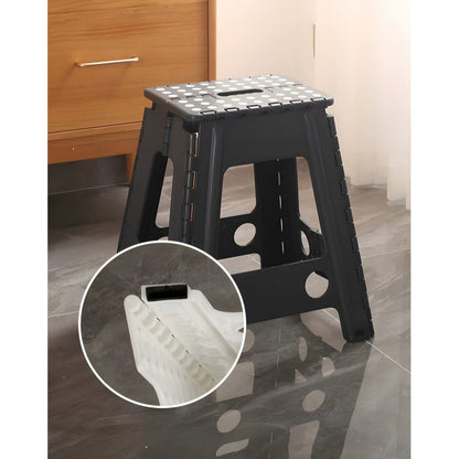 Taburete Plegable Banquito Pórtatil Piso Escala 45cm /r&c