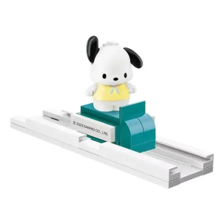 Set Bloque De Construcción Keepplay Sanrio 366 Pieza Kawaii 366 Pochacco Sports Hall