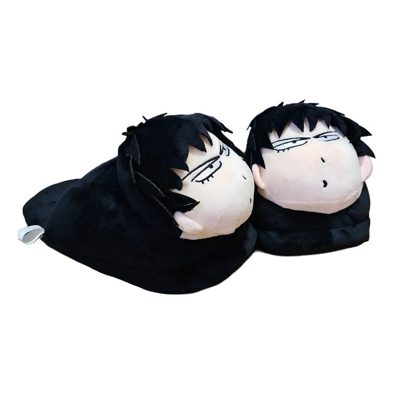 Pantuflas Acolchada Abierta Anime Kaede Rukawa Talla 36-41 Negro Kaede Rukawa Único