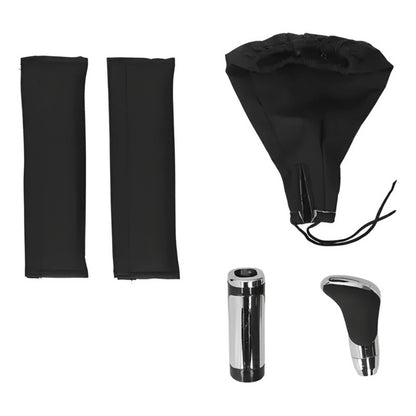 Kit Pomo Cubre: Volante Cinturón Palanca Y Freno Mano Tuning