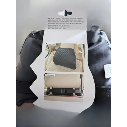 Cojin Soporte De Cuello Para Auto Comodidad Negro