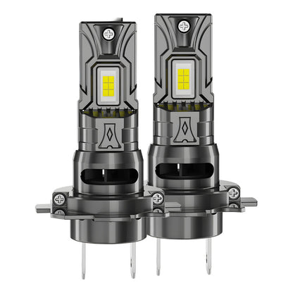 X2 Ampolleta Turbo Led 12v 6000lm Auto H7 Sin Cables
