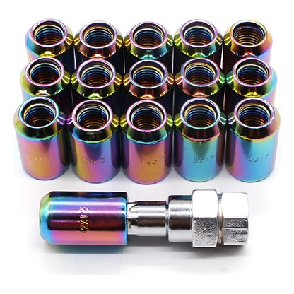 Tuercas De Seguridad Tornasol + Llave Allen 16 Pcs /r&c