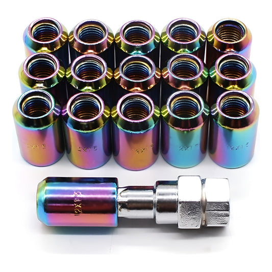 Tuercas De Seguridad Tornasol + Llave Allen 16 Pcs /r&c