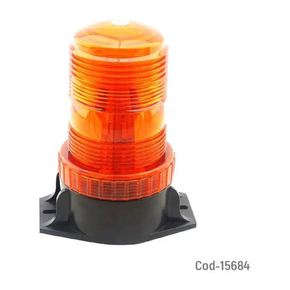 Baliza Led Para Automovil 30 Led Ambar, Apernable, 12/24v