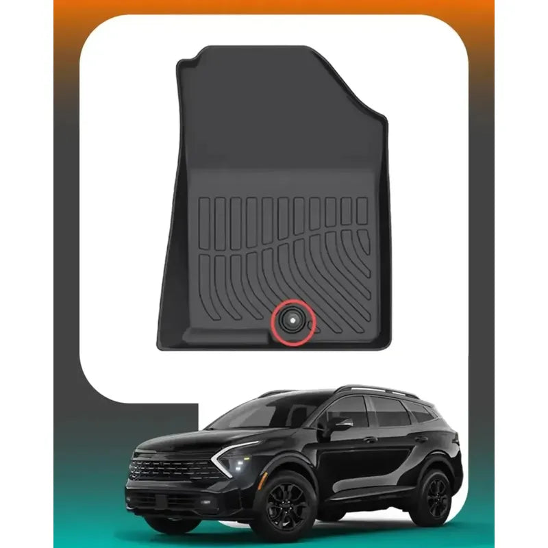Cubre Piso Calce Perfecto Compatible Con Kia Sportage 2022-2026 Negro