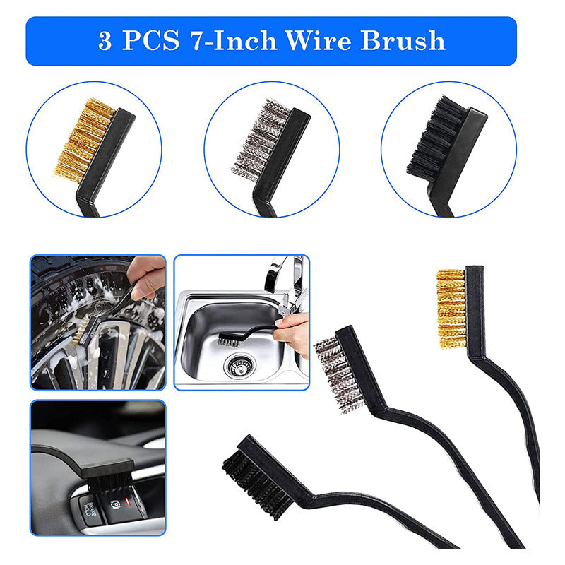 Kit Pulido 25 Piezas Auto Limpieza Tapiz Pads Para Taladro