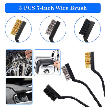 Kit Pulido 25 Piezas Auto Limpieza Tapiz Pads Para Taladro