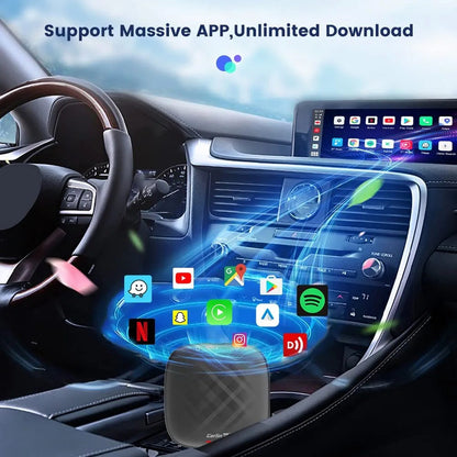 Carlinkit Adaptador Android 13 Box Carplay Auto 4gb+64gb