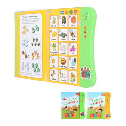 Libro Interactivo Con Sonido En Español Niño/niña Aprendizaj