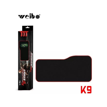 Mouse Pad Gamer K9 Antideslizante Cosido Alfombrilla Ratón