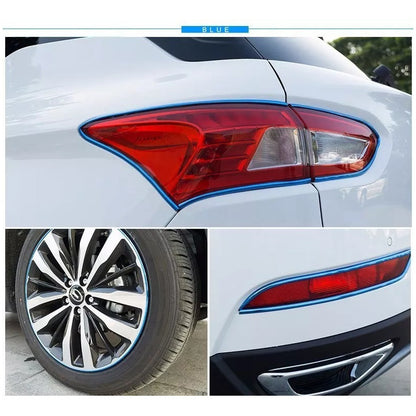 Moldura Para Llantas Decorativa Y Protectora Auto Tuning Ryc
