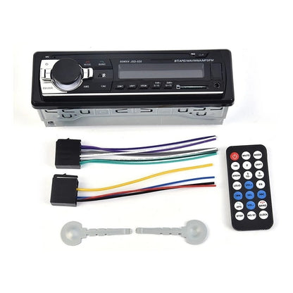 Radio De Auto 1 Din Bluetooth Usb Mp3 Microsd Auxiliar