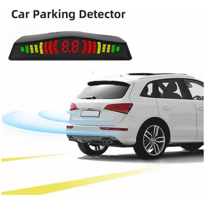 Sensor De Retroceso Para Auto Con Displey Kit Completo /r&c
