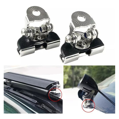 X2 Soporte Capot Para Neblineros Barras Led Fijos Universal