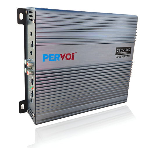 Amplificador De Audio Estereo Para Auto 2vias 2200w Pervoi