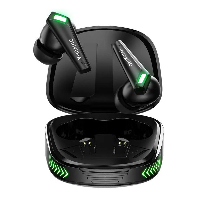 Audifono Inalambrico Gamer Onikuma T308 Bluetooth Tws In-ear Negro T308