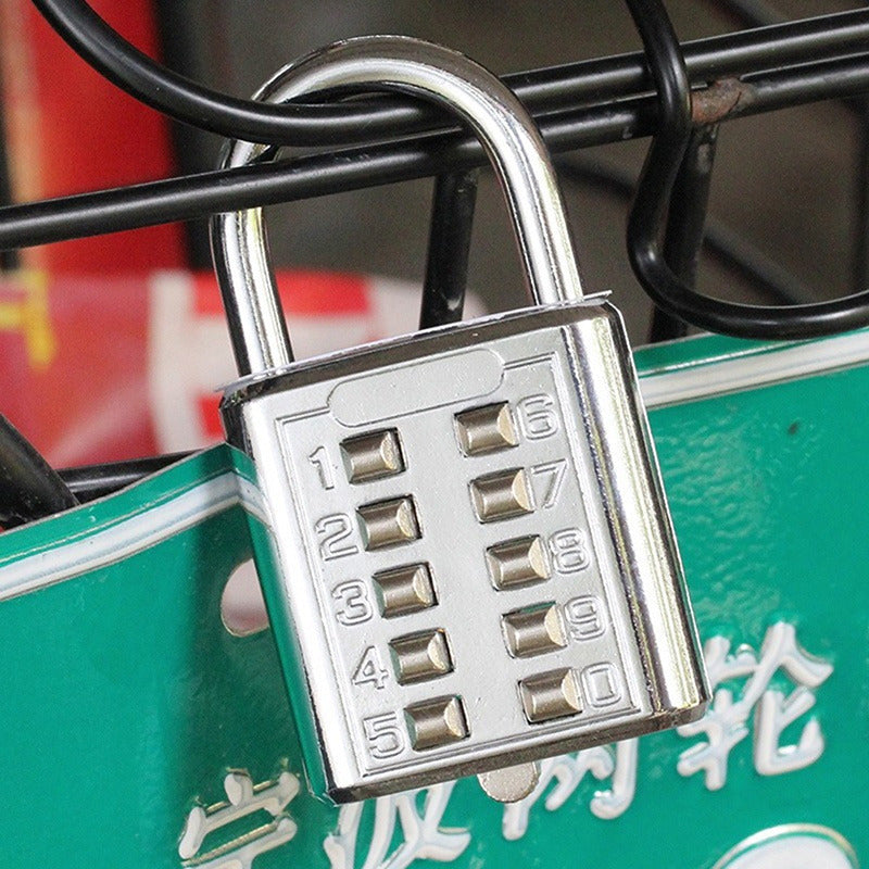 Candado Kmt Tools 40mm 5 Dígitos Color Gris Con Combinación Numérica