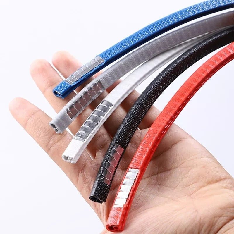 Moldura De Auto Sello Presión Protectora Puertas Capot 5mt