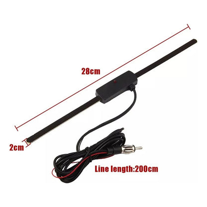 Antena Electrónica Interior Radio Am/fm Parabrisa Auto Unive