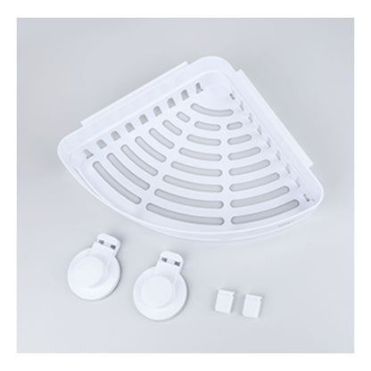 Organizador De Baño Esquinero Colgante Sopapa Bathlux Color Blanco