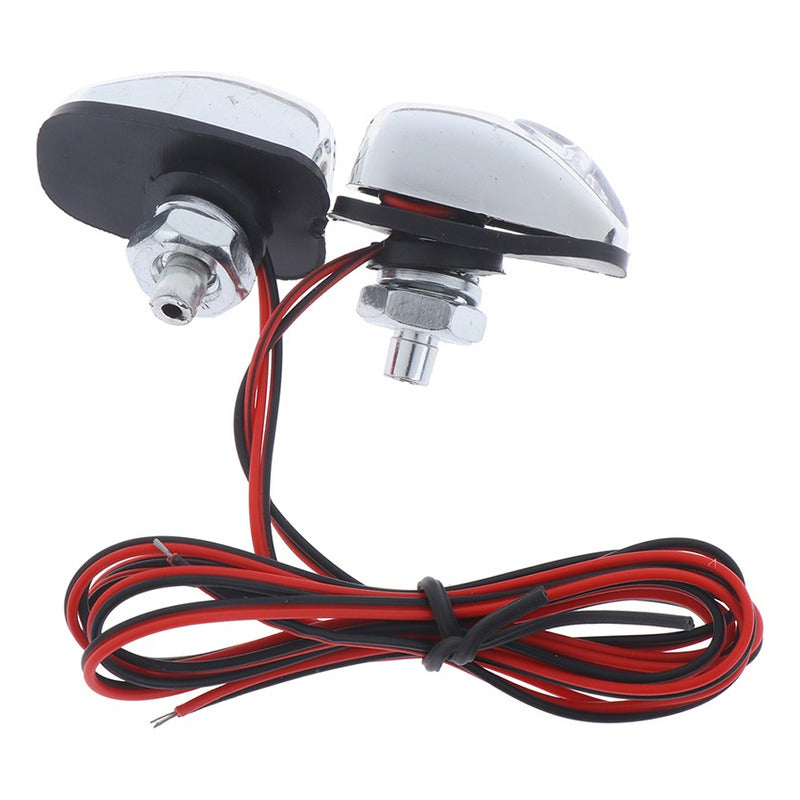 X2 Sapitos Limpiaparabrisa Con Luz Rgb Auto Tuning Universal