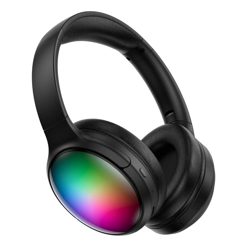 Audifono Bluetooth Onikuma B3 Micrófono Anc Luces Arcoíris Negro B3