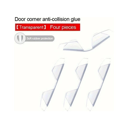 X4 Tope Protector Esquina Puerta Auto Esquinero Anticolision