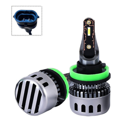 X2 Ampolleta Mini Turbo Led T10 Potente 12000lm H11/h8 Auto