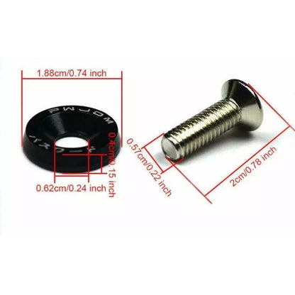 X10 Pernos De Motor Auto Tuning Universal Pernos Seguridad