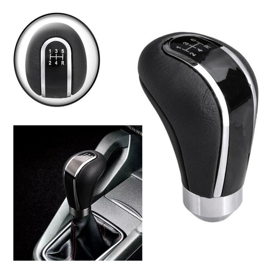 Pomo Palanca Cambio 5ta Ecocuero Diseño Auto Tuning Universa