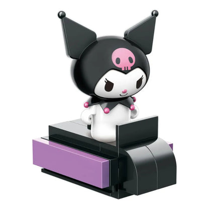 Set Bloque De Construcción Keepplay Sanrio 366 Pieza Kawaii 366 Kuromi Astrological Cabin