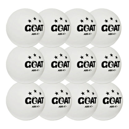 Set De 12 Pelotas De Ping Pong Tenis De Mesa Goat 3 Estrella