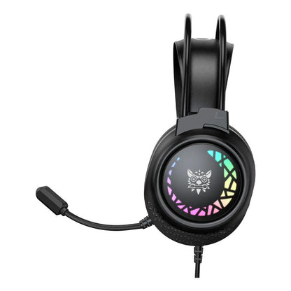 Audifono Gamer Onikuma X92 Conector 3,5mm Con Luz Sonido 3d Negro X92
