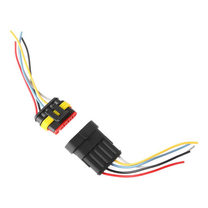 Cable Conector 5pines Macho Hembra Extensor Para Auto