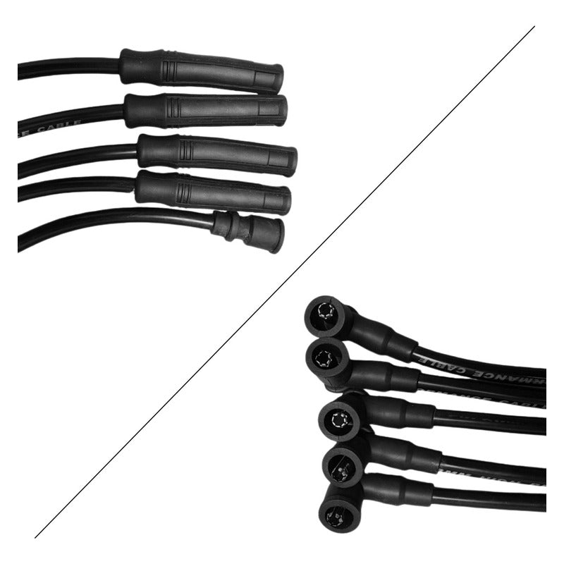 Cables Bujía De Alta 9.8mm Tuning Competición Universal Auto