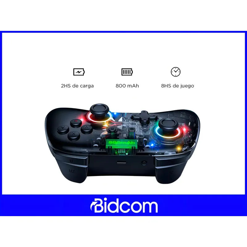 Controlador De Juegos Onikuma C6 Multi Compatibilidad Color Negro