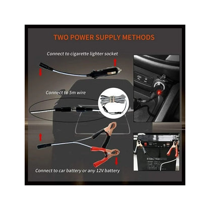 Lámpara Led Portátil Imantada Camping Emergencia 12-24v 550w