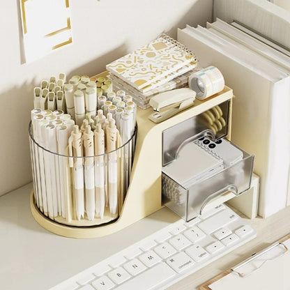 Organizador Escritorio Portalapices Giratorio Cajon Multiuso