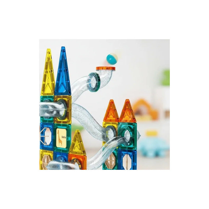 Set Bloques Magnético 97pcs Juguete Didáctico Niñ@ Construir