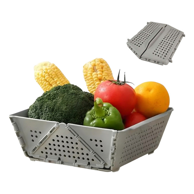 Frutero De Mesa Cesta Plegable Multiuso Organización Cocina