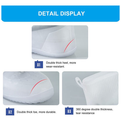Bota Protector Silicon Impermeable Cubre Zapato Tenis Lluvia