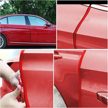 Moldura De Auto Sello Presión Protectora Puertas Capot 10mt Rojo 10mt