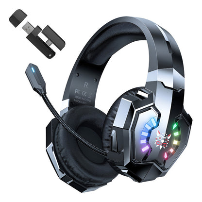 Audifono Gamer Onikuma B15 Trimodo Conexión Microfono Luz Color Negro B15