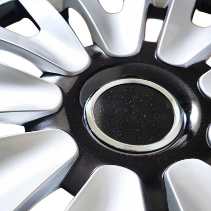 Set X4 Tapa Rueda Aro 16 Cromada Designer Tapa 16  Auto /r&c