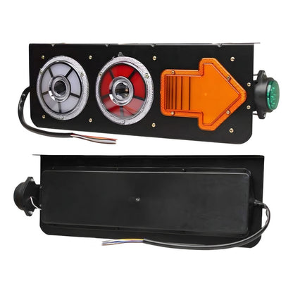 X2 Foco Led Freno Secuencial Multifunción Rgb 12-24v Camión
