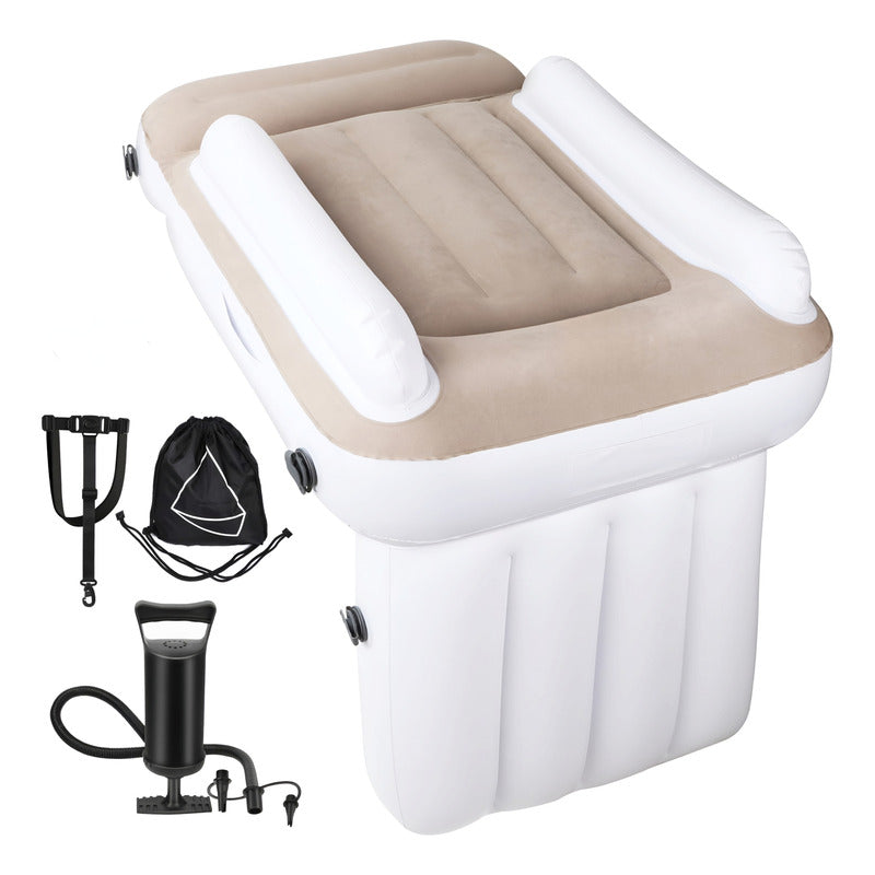 Cama De Viaje Inflable Para Bebés Niñ@s Para Avión Auto Ryc